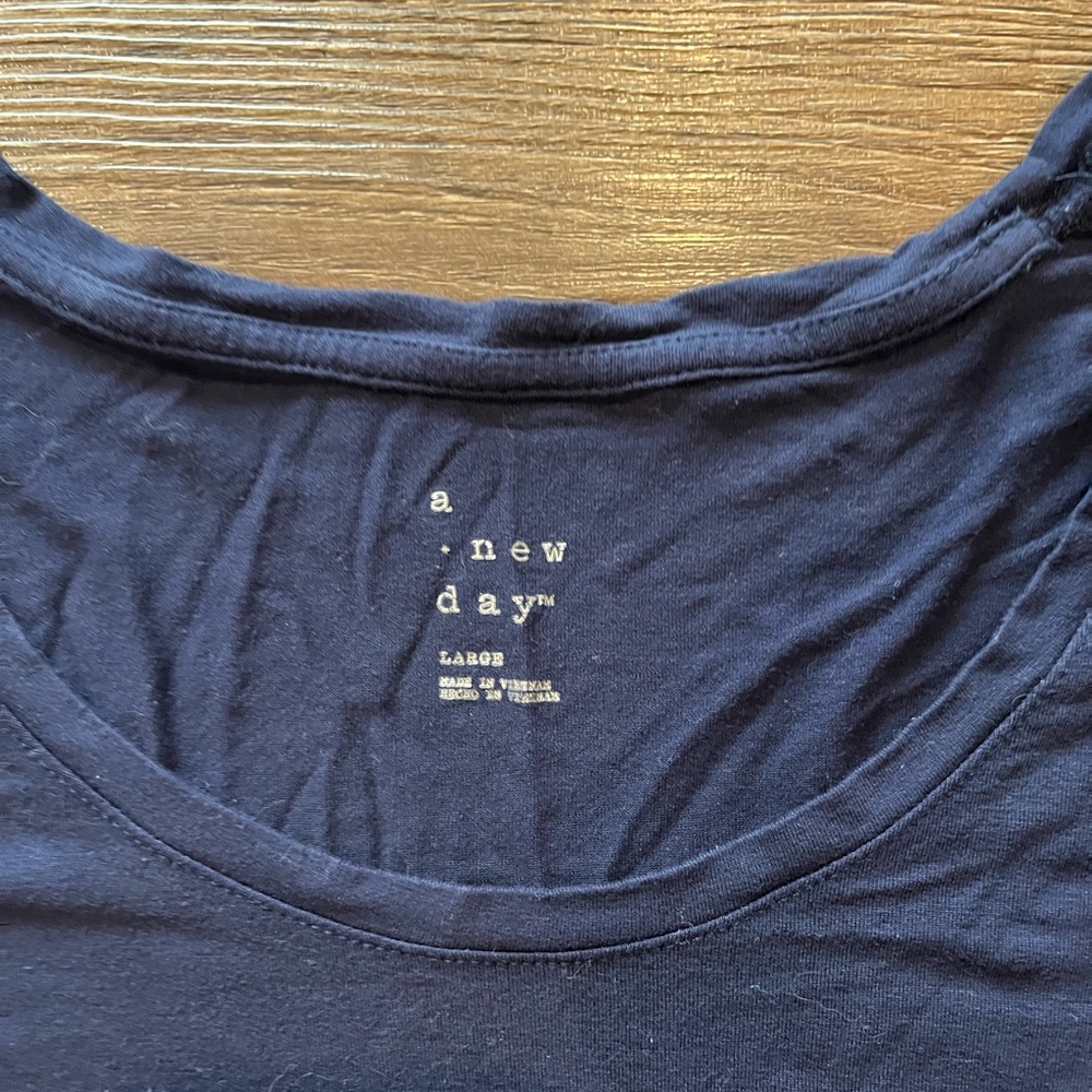 A New Day Deep Blue Top